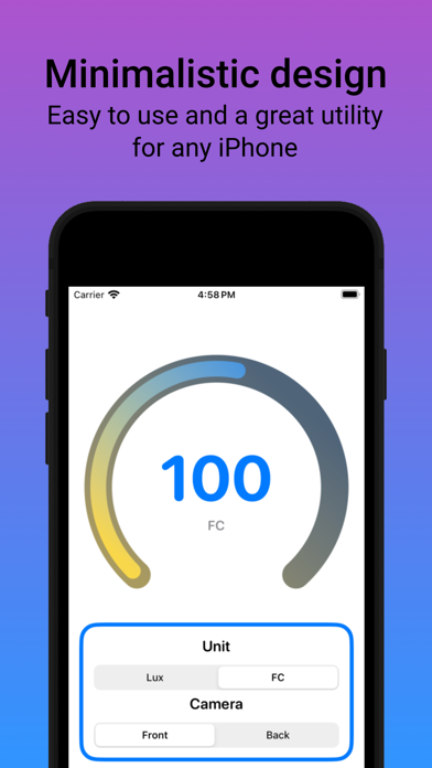 Luminosys - Light Meter screenshot 1