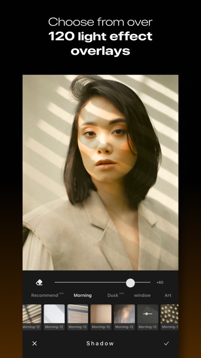 LUMINS - Light Photo Editor screenshot 1