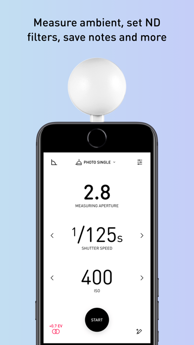 Lumu Light Meter screenshot 1