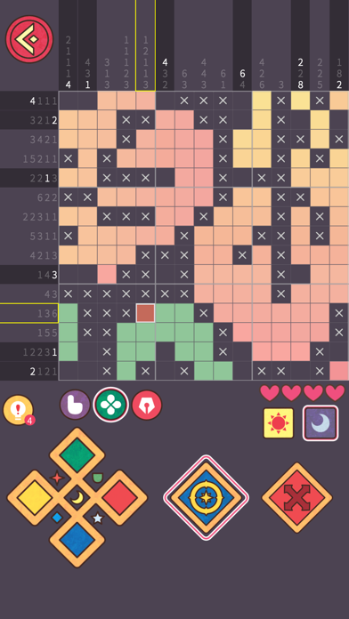 Luna Story Prologue (nonogram) screenshot 2