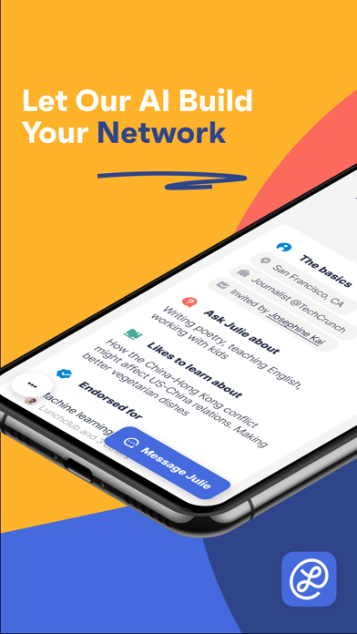 Lunchclub: AI Networking App screenshot 7
