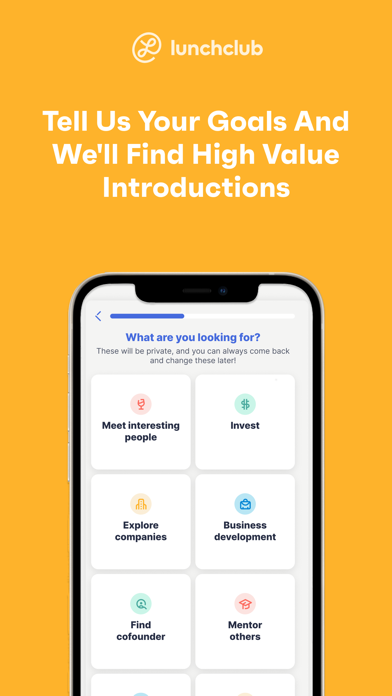 Lunchclub: AI Networking App screenshot 3