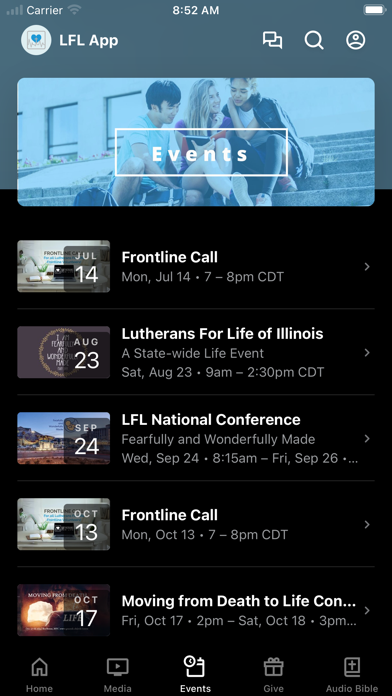 Lutherans For Life screenshot 2