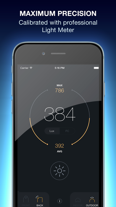 Lux Light Meter Pro screenshot 5