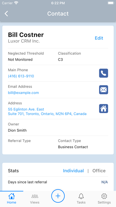 LuxorCRM screenshot 1
