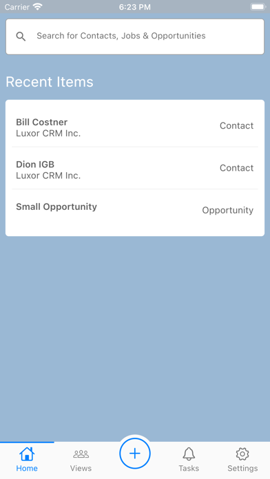 LuxorCRM screenshot 2