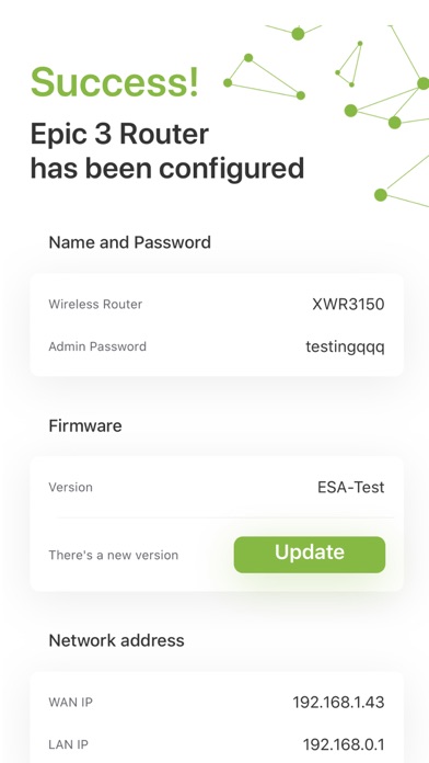 Luxul Easy Setup App screenshot 1
