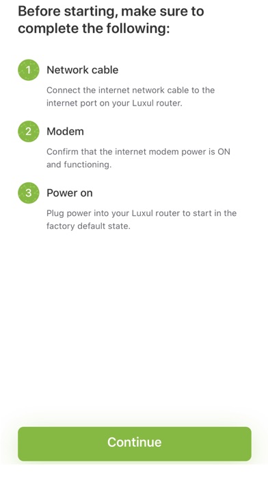 Luxul Easy Setup App screenshot 8