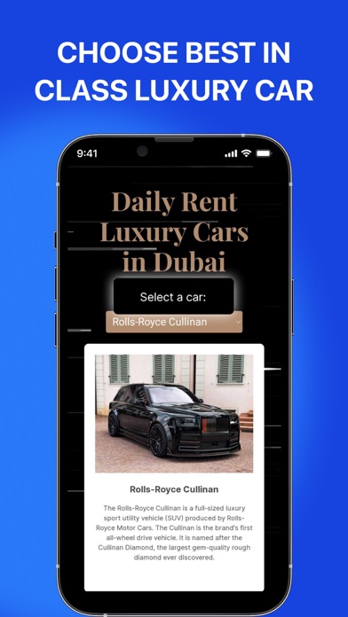 Luxury Car Rent Daily in Dubai screenshot 3