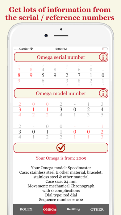 Luxury Watch Reference Guide screenshot 5