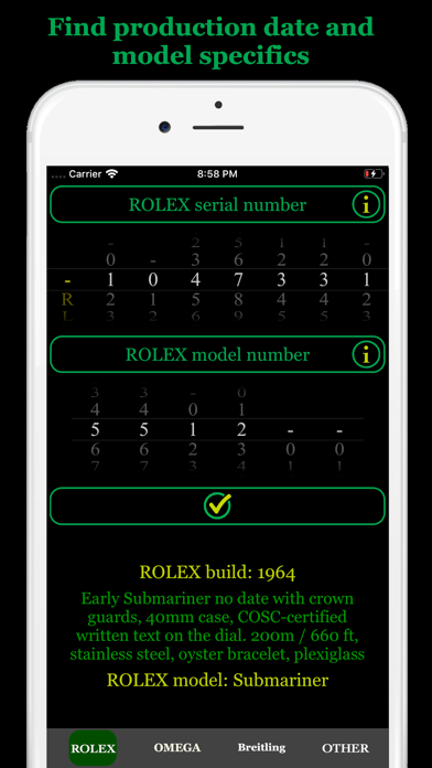Luxury Watch Reference Guide screenshot 1