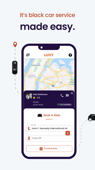 LUXY Ride - Book a Chauffeur screenshot 5