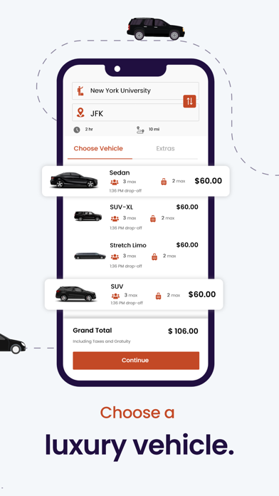 LUXY Ride - Book a Chauffeur screenshot 4