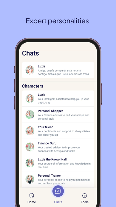 Luzia: Your AI Assistant screenshot 4