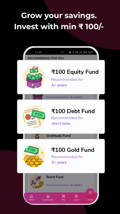 Lxme: UPI & Mutual Funds App screenshot 3