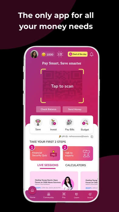 Lxme: UPI & Mutual Funds App screenshot 4