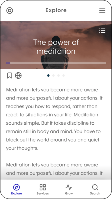 Lyra Wellbeing Hub screenshot 2