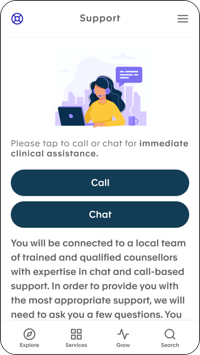 Lyra Wellbeing Hub screenshot 1