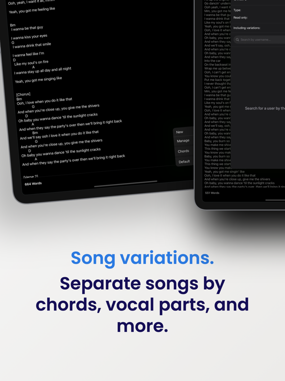 Lyrics: Live screenshot 5