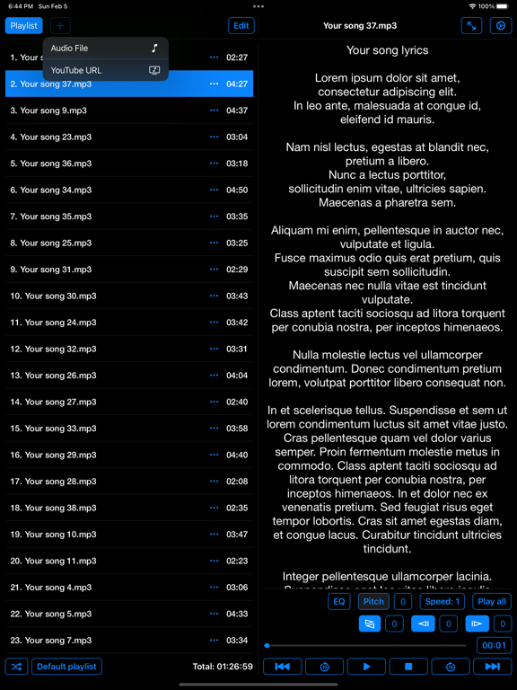 Lyrics Play screenshot 4