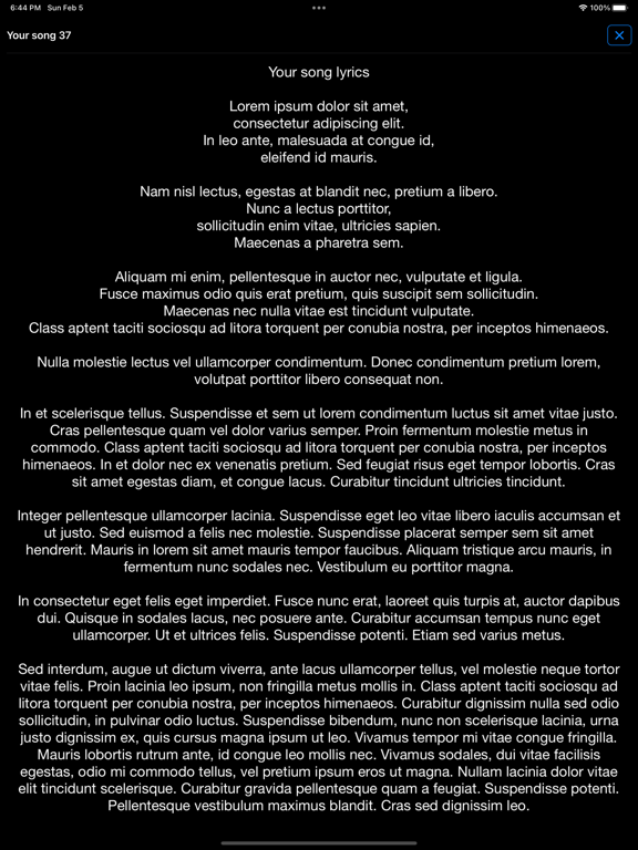 Lyrics Play screenshot 8