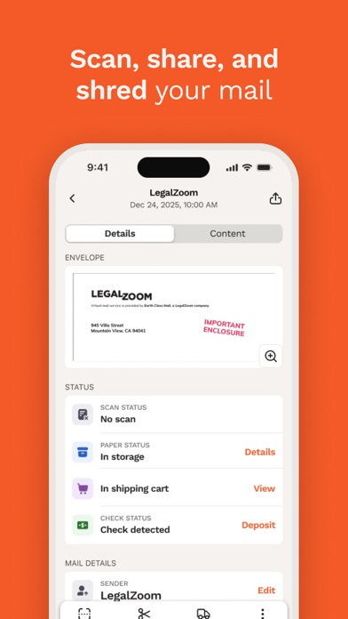 LZ Virtual Mail screenshot 4