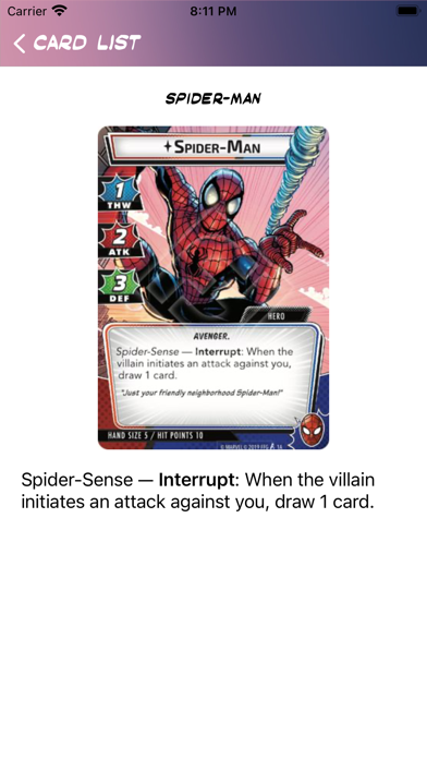 M Champions Deck Builder screenshot 1