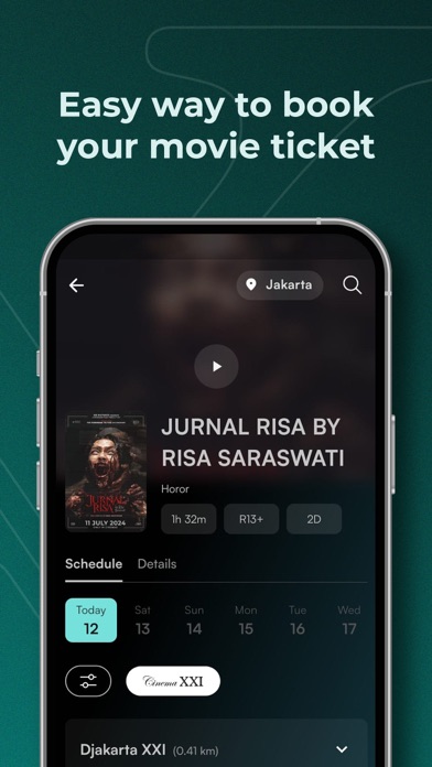 m.tix - XXI screenshot 4