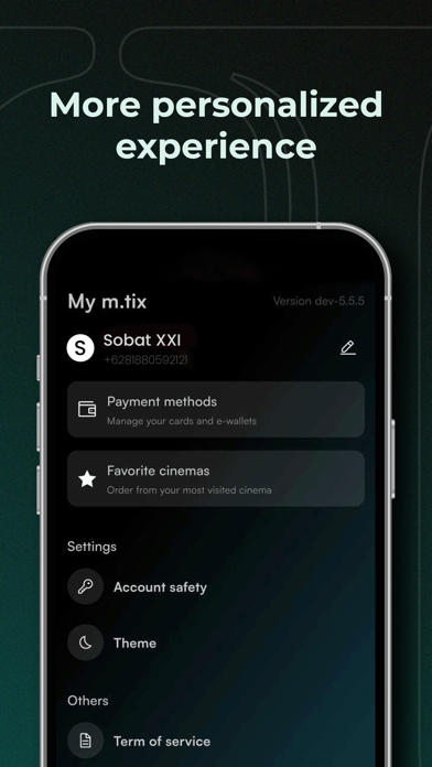 m.tix - XXI screenshot 1