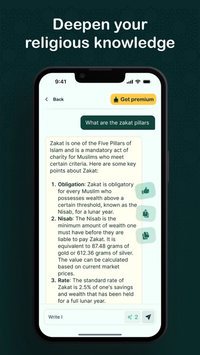 Maarifa Islam Pro AI Assistant screenshot 4