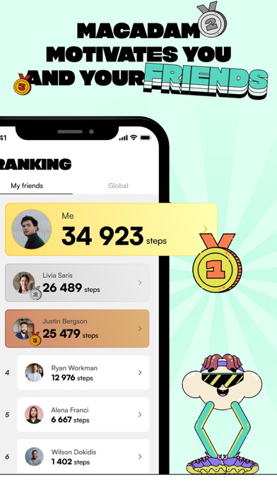 Macadam, The Step Counter. screenshot 6