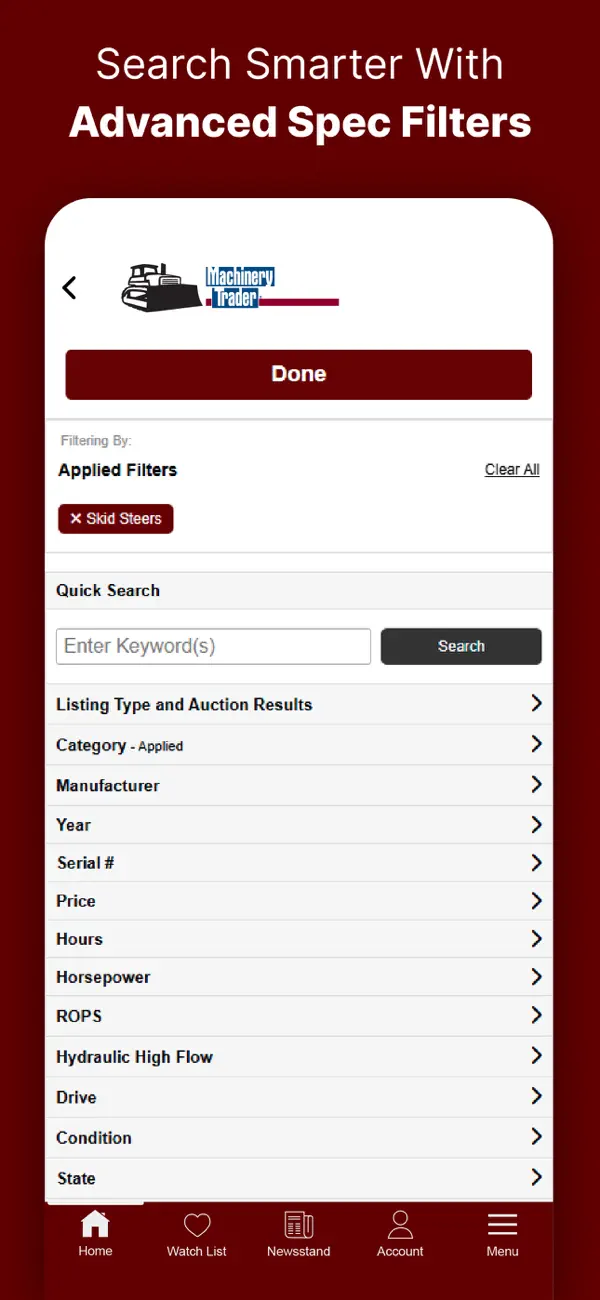 MachineryTrader: Buy Equipment screenshot 4