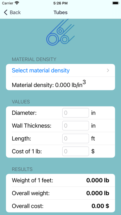 Machining Material Calculators screenshot 3