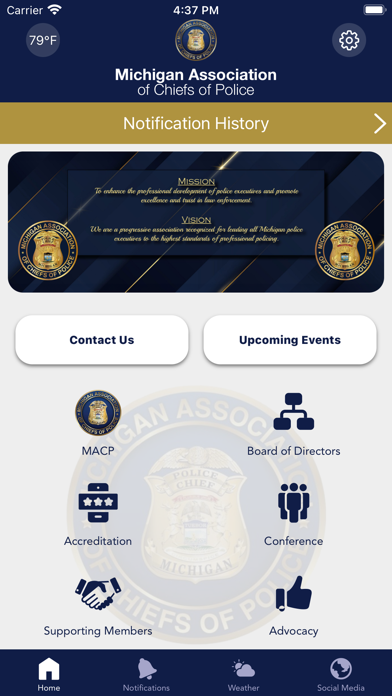 MACP Chiefs App screenshot 3