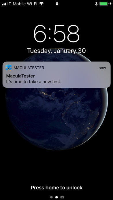 MaculaTester screenshot 1
