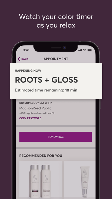 Madison Reed App screenshot 1