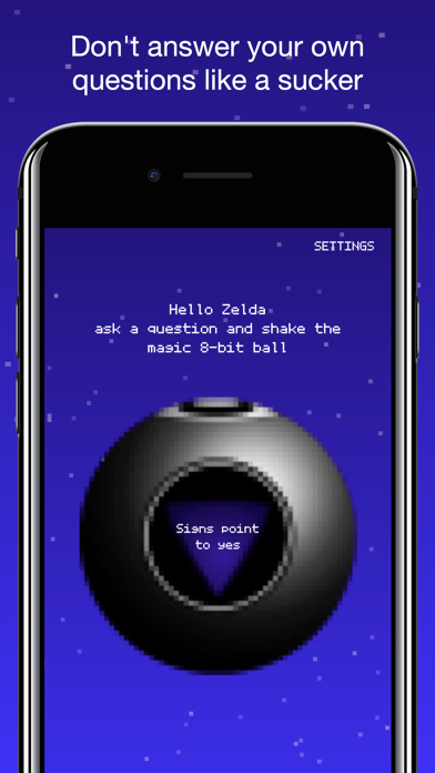Magic 8 bit 8 ball screenshot 2
