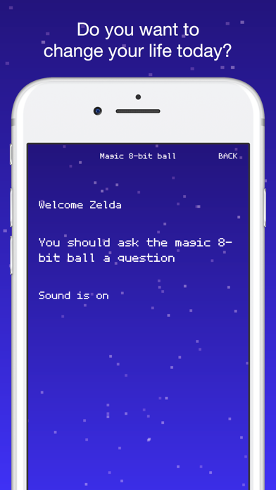 Magic 8 bit 8 ball screenshot 1