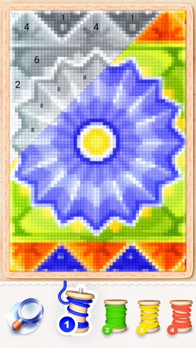 Magic Cross-Stitch: Pixel Art screenshot 2