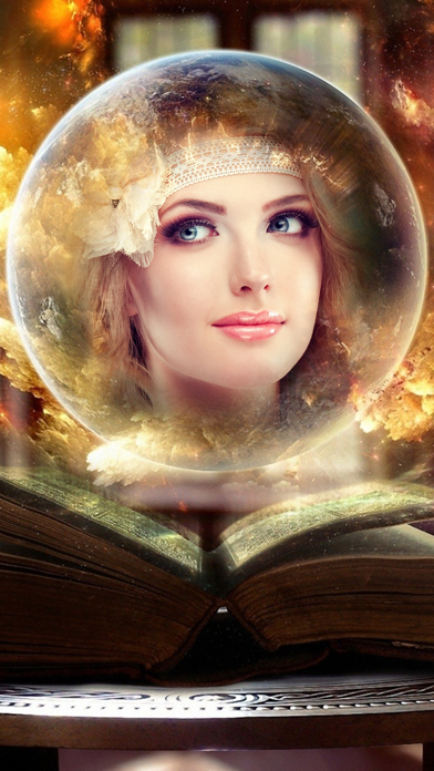 Magic Crystal Ball Photo Frame screenshot 4