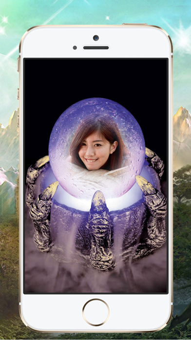 Magic Crystal Ball Photo Frame screenshot 2