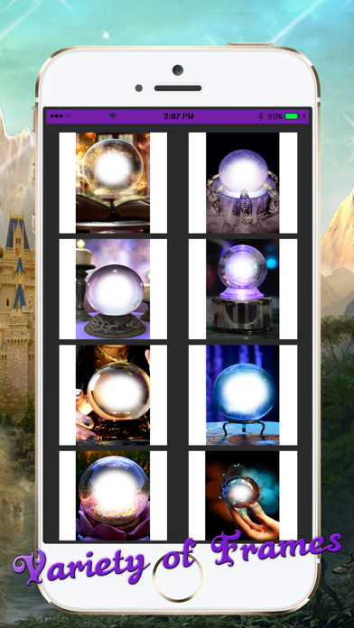 Magic Crystal Ball Photo Frame screenshot 1