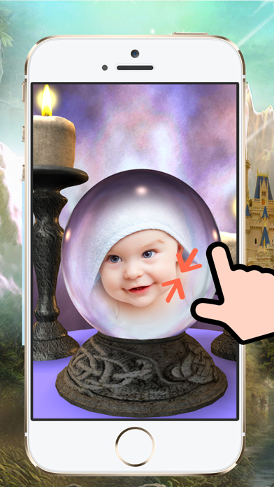 Magic Crystal Ball Photo Frame screenshot 3
