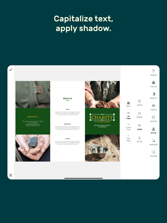 Magic Logo, Poster, Menu Maker screenshot 1