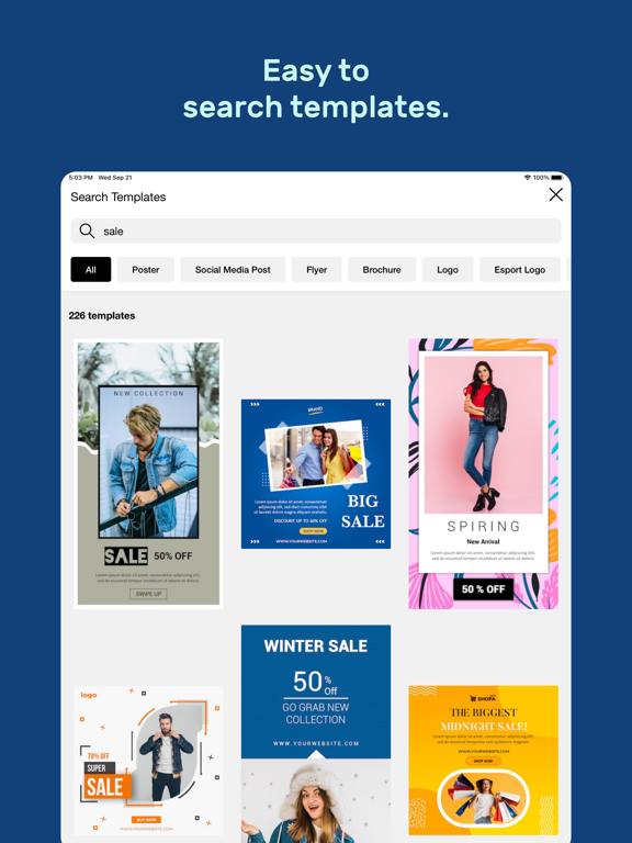 Magic Logo, Poster, Menu Maker screenshot 8