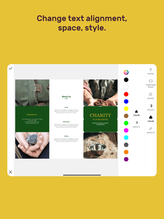 Magic Logo, Poster, Menu Maker screenshot 2