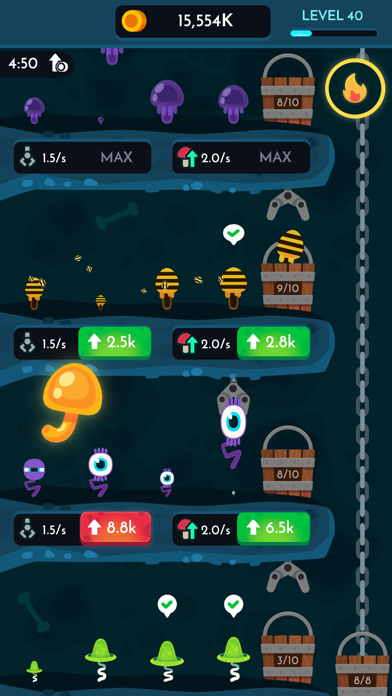 Magic Mushrooms - Idle Game screenshot 1