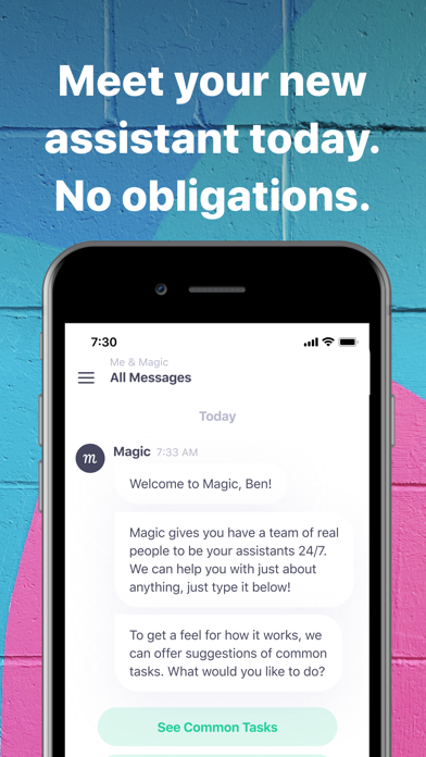 Magic Personal Assistant screenshot 1