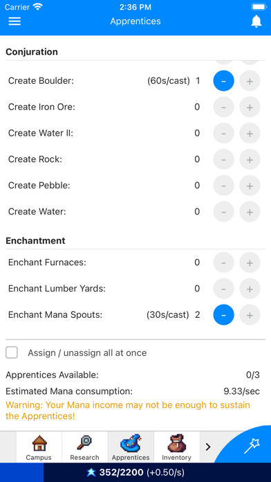 Magic Research screenshot 1