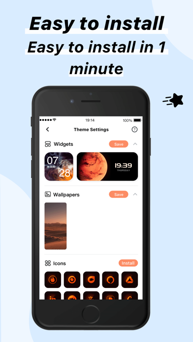 Magic Theme-Custom Home Screen screenshot 1